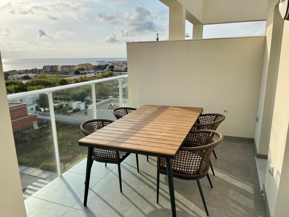 Beautiful Penthouse With Pool And Wonderful Beach View Oliva Luaran gambar